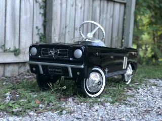 Vintage Ford Mustang Metal Pedal Car Amf Restored Rally - Pac