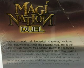 Magi - Nation Ccg Voice Of The Storms 1st First Edition Starter Deck Box 10 Decks