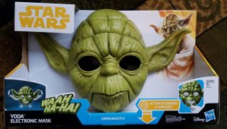 Star Wars Yoda Electronic Mask The Empire Strikes Back Hasbro 2017 Jedi