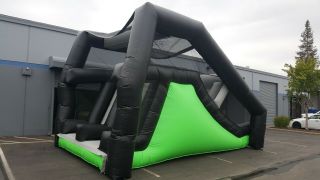 Inflatable Bounce house slide obstacle course 3