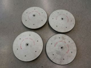 Set 4 Official Soap Box Derby Wheels - CHAMP WHEELS from the 52nd RACE Z - GLASS 4