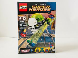 Lego Dc Comics Heroes 76040 Brainiac Attack Superman Girl