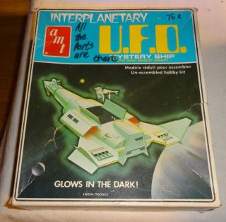 Amt Interplanetary Ufo Mystery Ship 1 Model Kit