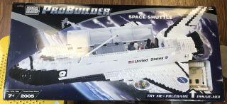 Large Mega Bloks Probuilder United States Nasa Space Shuttle Legos 9736