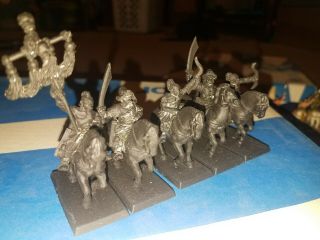 Warhammer Fantasy Kislev Horse Archers,  Metal - Rare Oop - Primed