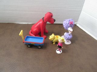 Clifford The Big Red Dog House 5 Figures Replacement Parts