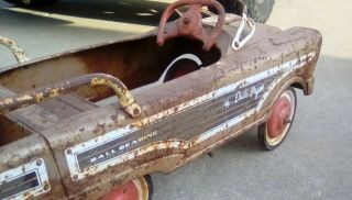 Vintage Murray Dude Wagon Pedal Car 6