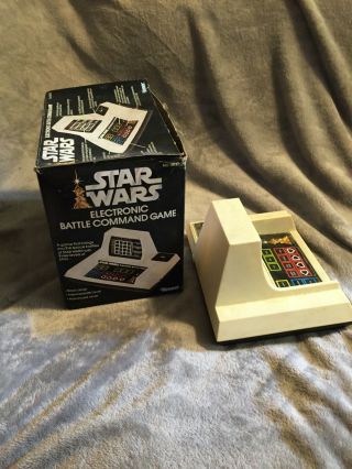 Vintage Star Wars Electronic Battle Command Game 3