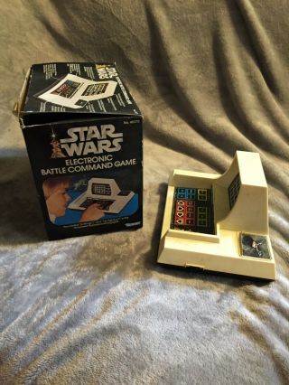 Vintage Star Wars Electronic Battle Command Game 6
