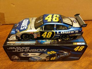 Action Racing Nascar 2008 Jimmie Johnson Lowe’s 48 1:24 Scale Diecast Stock Car