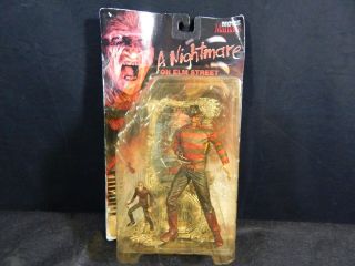 Mcfarlane Movie Maniacs Nightmare On Elm Street Freddy Figure 1995