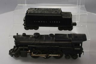 Lionel 2035 2 - 6 - 4 Die - Cast Postwar Steam Locomotive W/6466wx Tender