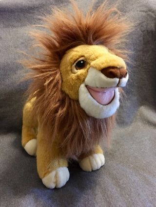 Vintage Disney The Lion King Adult Simba - Plush Stuffed Animal - 1993 Mattel