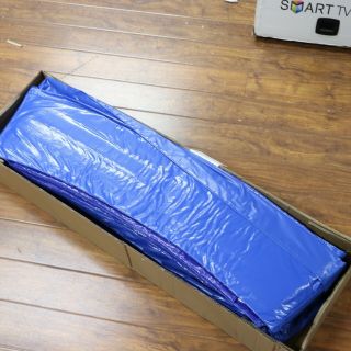 Replacement 14 - Foot Round Trampoline Spring Cover Safety 1 Piece Pad,  Blue