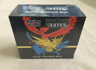 Pokemon Tcg: Hidden Fates Elite Trainer Box - Factory (10 Boosters)