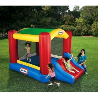 Little Tikes Shady Inflatable Jump Slide Bounce House Kids Outdoor Play Party
