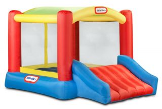 Little Tikes Shady Inflatable Jump Slide Bounce House Kids Outdoor Play Party 2