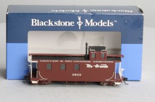 Blackstone Models 340950 Hon3 Denver Rio Grande & Western Long Caboose 0503 Ln