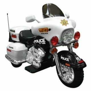 Kid Motorz Patrol H.  Police 12 - Volt Battery - Operated Ride - On
