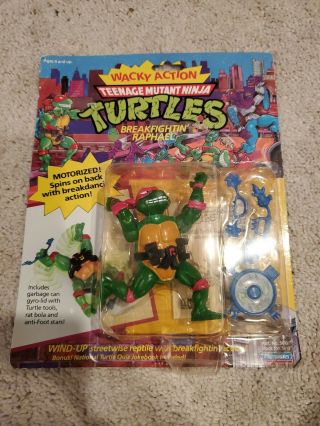 Breakfightin Raphael Wacky Action Moc Teenage Mutant Ninja Turtles Tmnt 1989