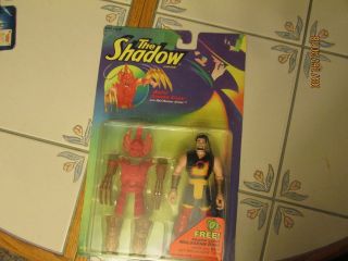 The Shadow Battle Shiwan Khan With Armor Action Figure By Kenner Nrfp