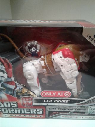 Leo Prime Transformers Universe 25 Year Anniversary Target Exclusive