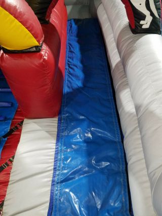 Commercial Inflatable Slide - 15ft high dual lane dry slide 5