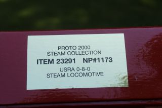 NP Northern Pacific Proto 2000 “Heritage Steam” 0 - 8 - 0 1173 DCC Ready in HO Scal 2