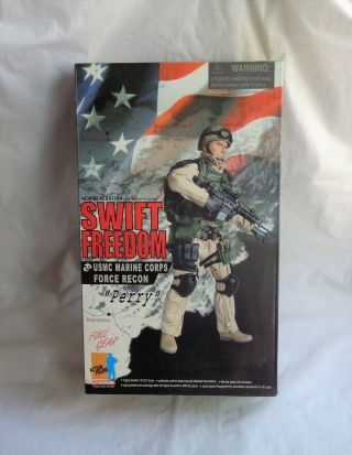 Dragon 1/6 Scale Action Figure Swift Freedom Usmc Force Recon " Perry " 2002