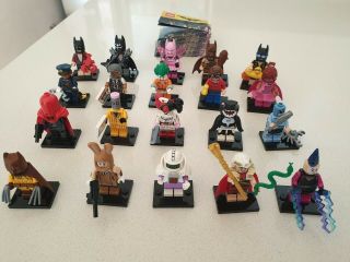 Lego Minifigures 71017 Series 1 - Batman Movie Complete Set Of 20