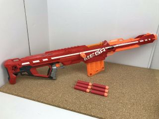 Nerf Mega Centurion N - Strike Elite 3 1/2 Foot Extra Large Dart Gun With Darts