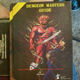 Advanced D&d - Dungeon Masters Guide By Gary Gygax (1979,  Hardcover)
