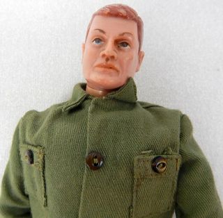 Group Of 3 GI Joe German Action Soldier Figures 1960 ' s Hasbro w/ Uniforms 3