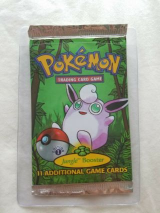 Pokemon Jungle Booster Pack 1st Edition - Factory - Weighed Light