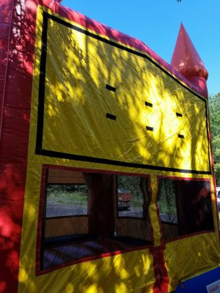 Commercial Bounce House and Slide - 5N1 wet or dry combo 12