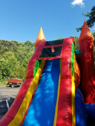 Commercial Bounce House and Slide - 5N1 wet or dry combo 6