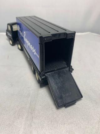 Vintage Tonka Semi Truck And Long Trailer Vintage from 1970’s Night Express 5