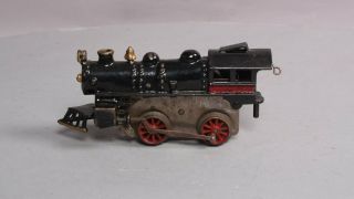 American Flyer O Gauge Prewar Cast Iron 0 - 4 - 0 Clockwork Steam Locomotive