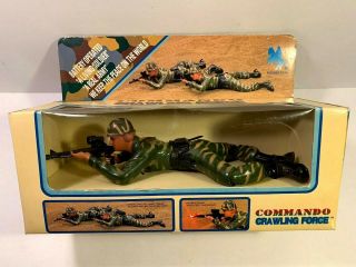 Regency Toys - Commando Crawling Force - Battery Operated - Vintage 1987