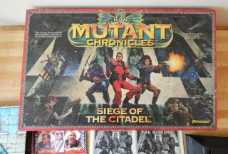 Mutant Chronicles Siege Of The Citadel By Pressman Complete (1993)