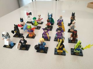 Lego Minifigures 71020 Series 2 - Batman Movie Complete Set Of 20