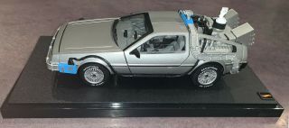Hot Wheels 1:18 Back To The Future Delorean With Flaw.  Aww Yeah
