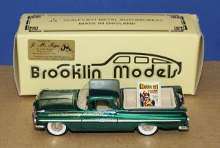 Brooklin 46x 1:43 1959 Chevy El Camino Modelex 1994 Green Mint/ Box Db