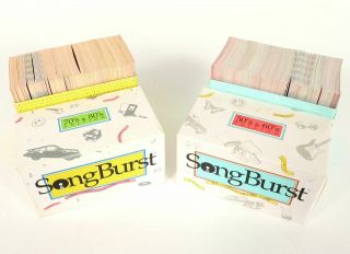 SongBurst 70 ' s & 80 ' s Complete Game Bonus Also Includes Cards From 50 ' s & 60 ' s 2
