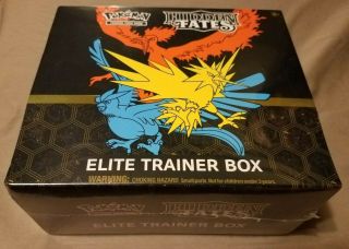 Pokemon Tcg Hidden Fates Elite Trainer Box Factory Box In Hand