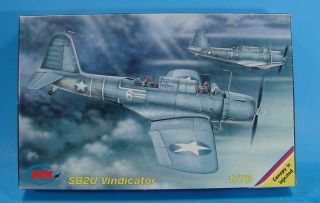 1/72 Scale Mpm 72087 Vought Sb2u Vindicator Plastic Model Airplane Kit