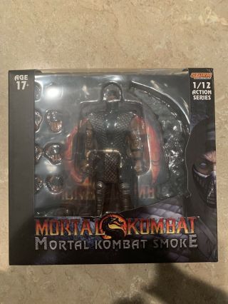 Storm Collectibles Mortal Kombat Nycc Exclusive Smoke Regular Colors Figure
