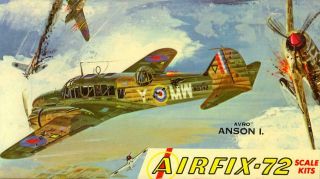 1/72 Airfix Models Avro Anson I British Wwii Bomber Nmib