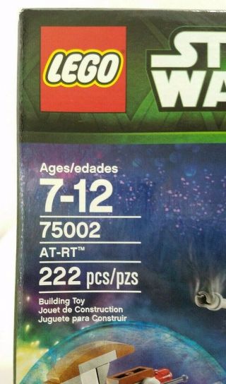 75002 LEGO Star Wars AT - RT Walker Yoda 501st Clone Trooper 222 pc RETIRED 3
