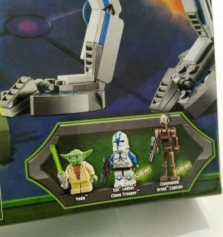 75002 LEGO Star Wars AT - RT Walker Yoda 501st Clone Trooper 222 pc RETIRED 4
